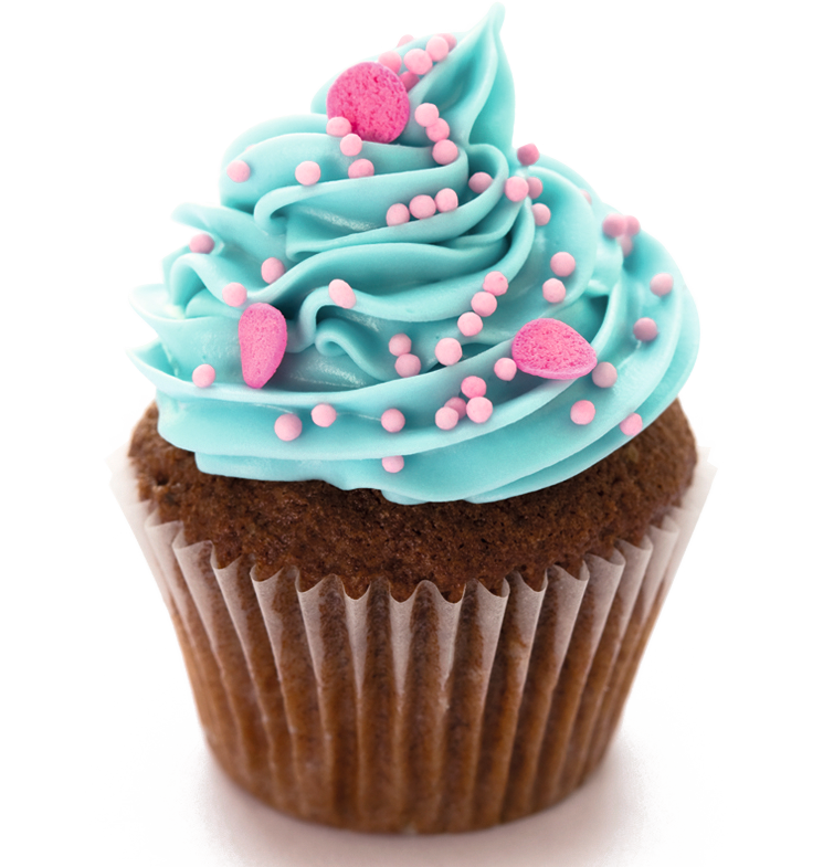 Cupcakes Blue